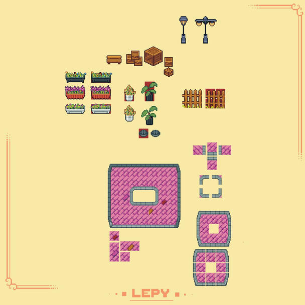 Cody Commission: Town Tileset