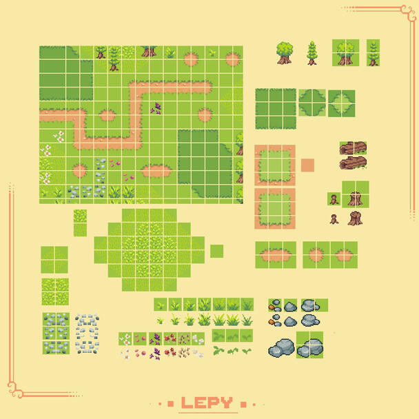 Cody Commission: Terrain Tileset