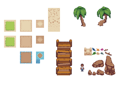 Cody Commission: Beach Tileset