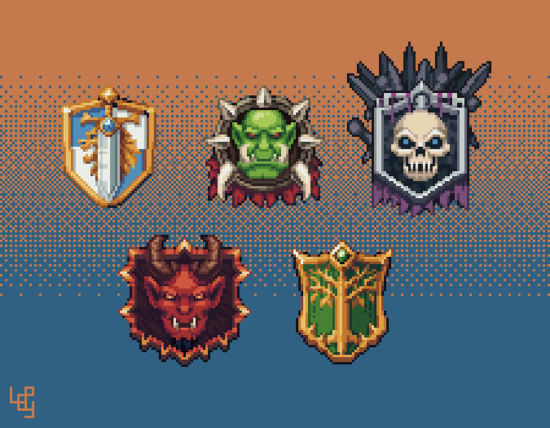Zedtix Comms: 5 Faction Logo